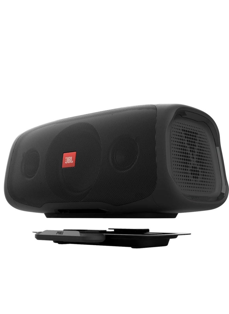 JBL - JBL BassPro Go - in-Vehicle Powered subwoofer & Full-Range Portable Bluetooth Speaker,Black - Image 1