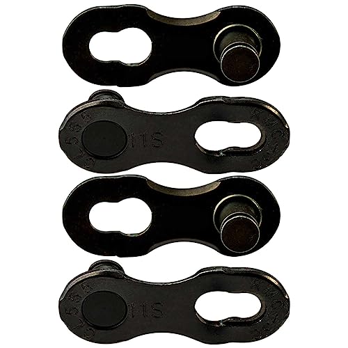 KMC Unisex's 11 Speed DLC MissingLink Joining Link, Black, 2 Pairs - Image 2