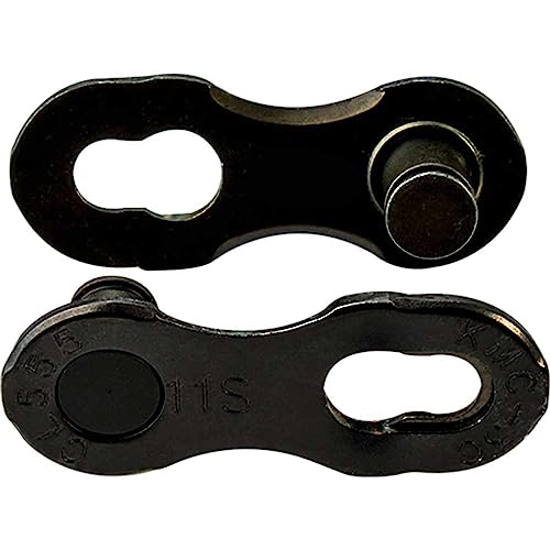 KMC Unisex's 11 Speed DLC MissingLink Joining Link, Black, 2 Pairs - Image 3