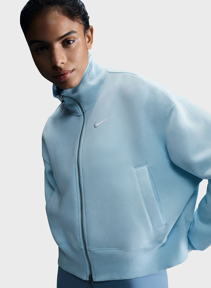Nike W NSW PHNX FLC OS TRK JKT