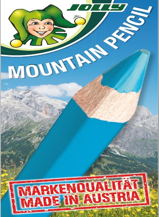 جولي أقلام رصاص ملونة كبيرة جدًا من Jolly X-Big Jumbo مثالية للعلاج الفني لذوي الاحتياجات الخاصة والمتعلمين في المراحل المبكرة؛ 24 قلم رصاص متعدد الألوان مع 6 أقلام تمييز نيون؛ مجموعة من 30 قلمًا - Image 5