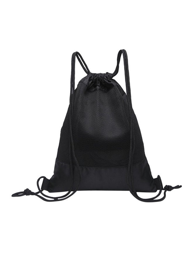 Outdoor Sport String Backpack Black - Image 2