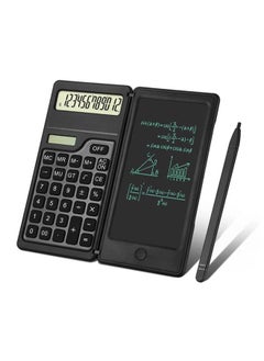 Arabest 12-Digit Premium Desktop Calculators with Writing Tablet,Solar and Battery Dual Power Basic Calculator for Office,School,Business  - Image 1