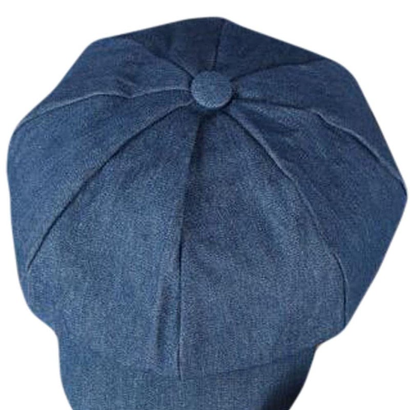 Qunson Women's Vintage Cotton Newsboy Cabbie Hat Cap - Image 3