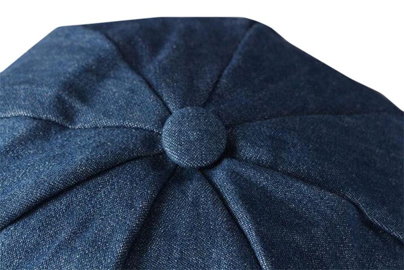 Qunson Women's Vintage Cotton Newsboy Cabbie Hat Cap - Image 4