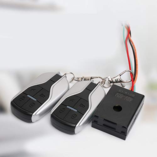 Garneck Motorcycle Anti Security Alarm System with Double Remote Control Waterproof Bicykle Alarm Anti Theft for 48V 60V 64V 72V Scooter Bicycle - Remote Control Random Style - Image 5