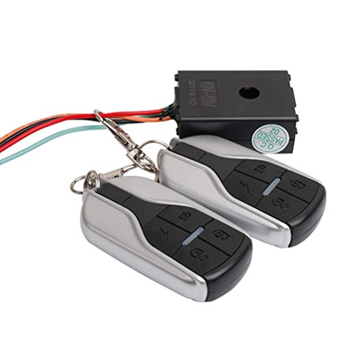 Garneck Motorcycle Anti Security Alarm System with Double Remote Control Waterproof Bicykle Alarm Anti Theft for 48V 60V 64V 72V Scooter Bicycle - Remote Control Random Style - Image 2