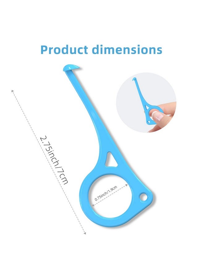 Aligner Removal Tool 5 Invisible Braces Removal Tools Retainer Remover Tool Suitable For Removing Braces Trays Retainers Dentures And Aligners(Blue).