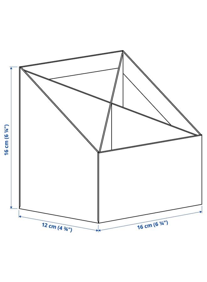 erorex Desk Organiser, White, 16X16 Cm - Image 5