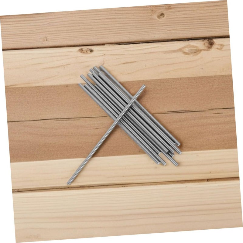 30Pcs DIY Round Steel Rod Pins for Axles Crafts Knitting Blocking Accessories - Image 5