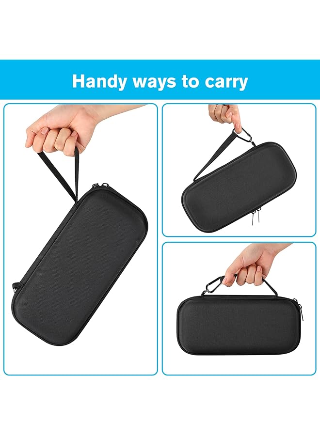 Procases Carrying Case For Bose Soundlink Flex Portable Wireless Speaker Travel Storage Case With Mesh Pockets For Soundlink Flex Speaker And Accessories Black - Image 4