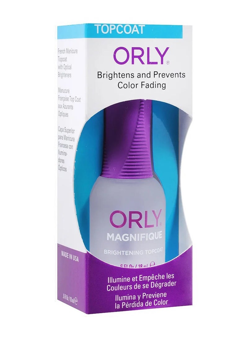 Orly Magnifique Brightening Topcoat 18 ml - Image 1