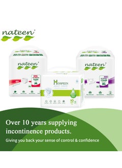 nateen Nateen Hospeen Adult Diaper Pants size Large ,Adult pull ups for light Incontinence , period pants for heavyflow ,super comfort fit women panty for postpartum   , waist size 80-130cm , Day 40 counts .  - Image 5
