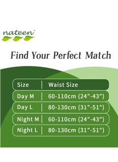 nateen Nateen Hospeen Adult Diaper Pants size Large ,Adult pull ups for light Incontinence , period pants for heavyflow ,super comfort fit women panty for postpartum   , waist size 80-130cm , Day 40 counts .  - Image 4