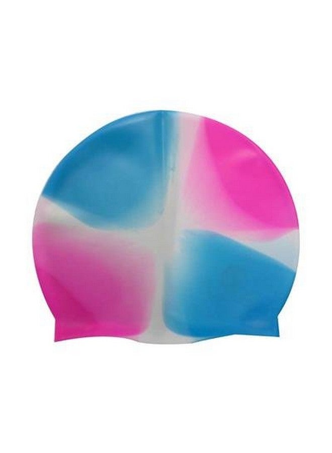 كري تيك قبعة سباحة من السيليكون فائقة النعومة، قبعة سباحة رياضية مرنة، مقاس موحد