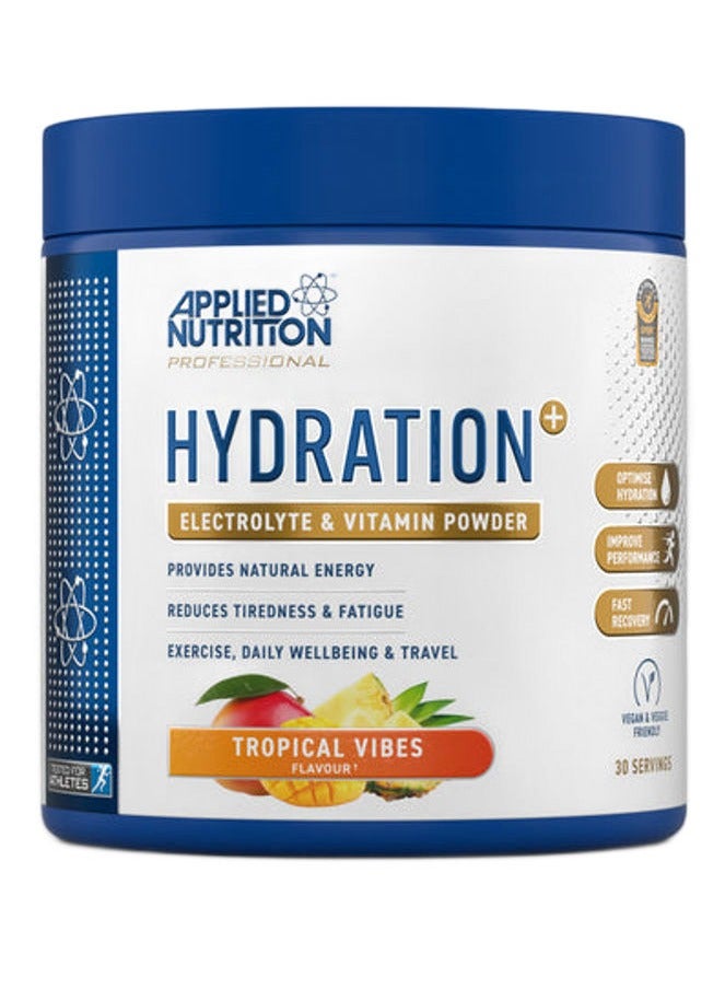 Applied Nutrition Hydration+ Complete Electrolyte & Vitamin, Tropical Vibes, 240 Gm