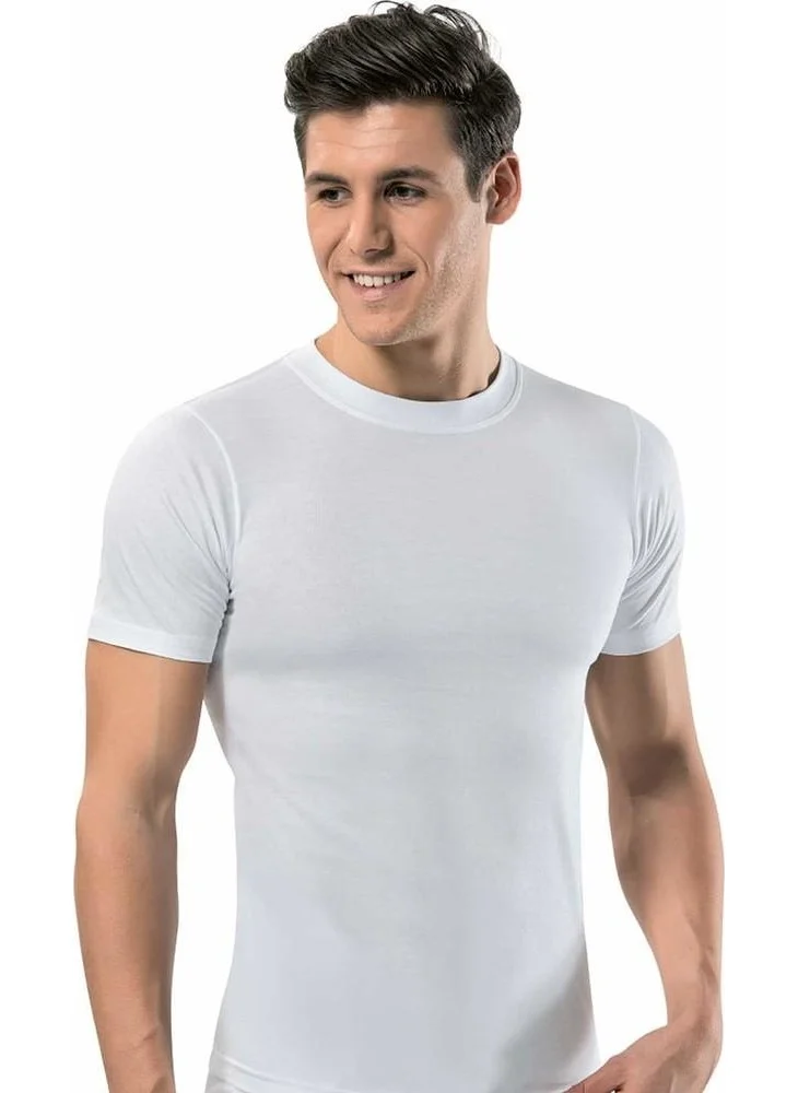 Erdem 1165 Combed Cotton Lux Closed Collar Men's Undershirt