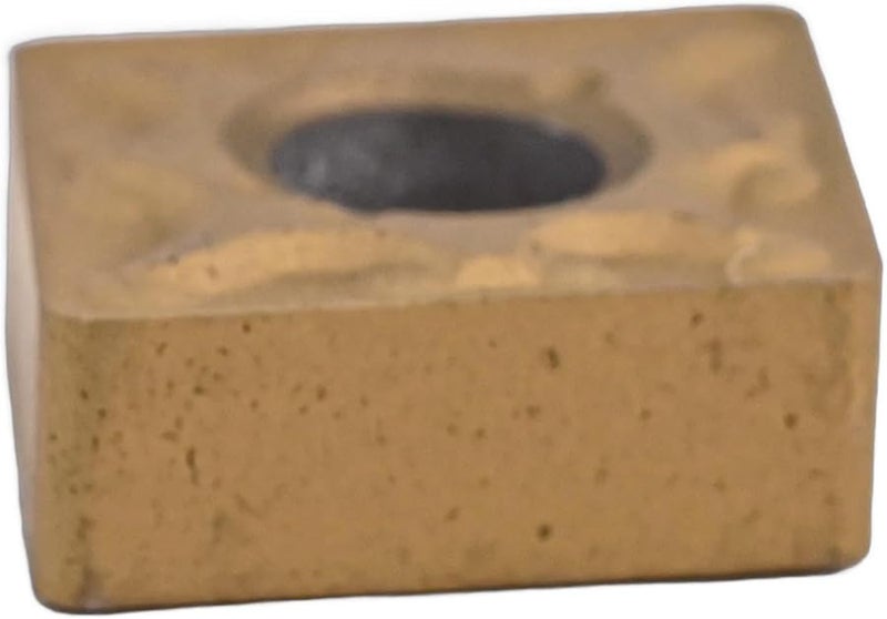 CNMG120408 MA Carbide Turning Inserts 10 Pack Gold PVD Coated for Steel Stainless Steel - Image 4