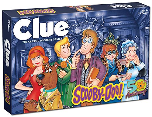 USAopoly CLUE: Scooby-Doo Board Game | Official Scooby-Doo Merchandise Based on The Popular Scooby-Doo Cartoon | Classic Clue Game Featuring Scooby-Doo Characters | Gather The Gang and Solve The Mystery! - Image 1