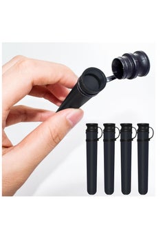 Generic King Size Pre-Rolled Paper Tube Storage Container, Waterproof, Crush Proof Rolled Paper Tube, Black (5 pieces)  - Image 5
