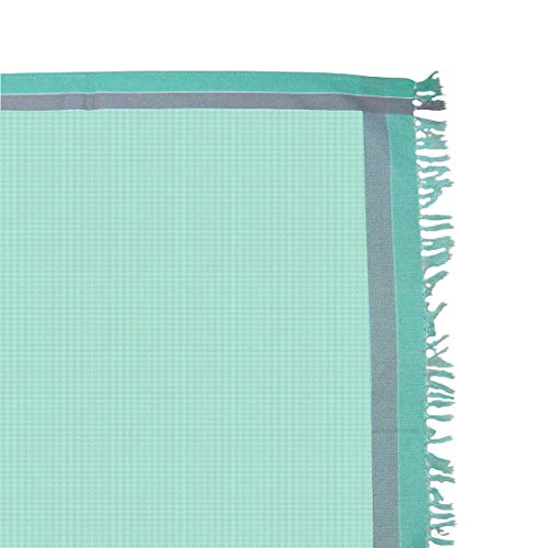 Athom Trendz Athom Living Light Weight Cotton Premium Waffle Border Bath Towel 75x150 cm Pack of 6 - Image 4