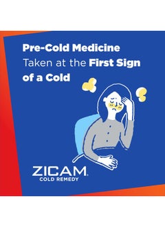 ZICAM Cold Remedy Zinc RapidMelts, Cherry Flavor, Homeopathic, Cold Shortening Medicine, Shortens Cold Duration, 25 Count (Pack of 2)  - Image 3