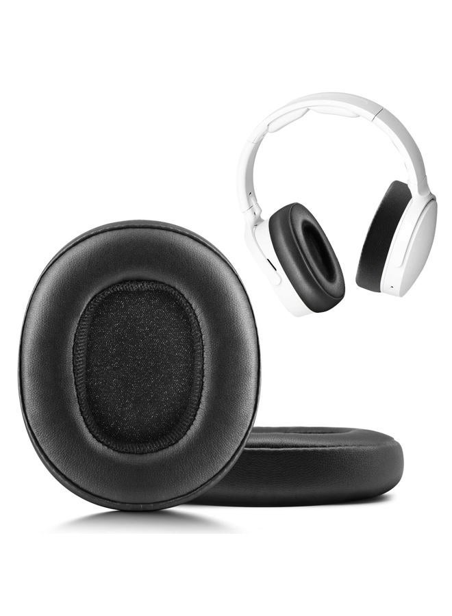 XBERSTAR Ear Pads Cushions Headphone Earpads for Skullcandy Crusher Wireless / Crusher Evo/ Crusher ANC/Hesh3 Replacement Earpads (Black) - Image 2