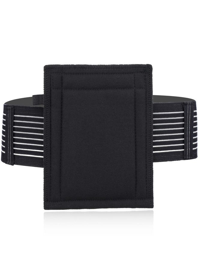EaseToU Breathable G Tube Holder Belt Large Square Sponge Feeding Tube Pouch for Gastrostomy J Peg Peritoneal Dialysis PD Peritoneal Dialysis Catheter Accessories Women Men Black Medium - Image 1
