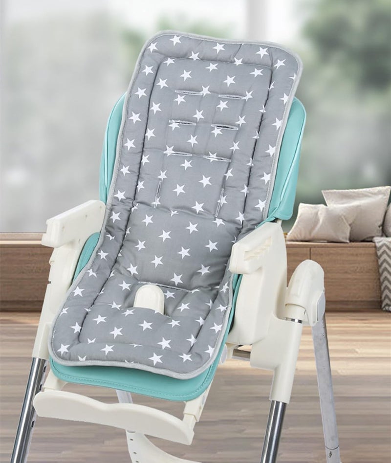 SWIUKPHE Baby Stroller Seat Liner Kids Pushchair Seat Cushion Mat Universal Breathable Stroller Liner Insert Stroller Cushion Pad Thick Cotton Stroller Liner Seat Pad Cover for Car - Image 2