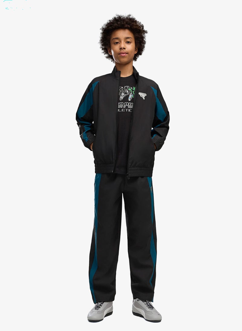 PUMA Youth Super T7 Relaxed Woven Track Jacket - Image 3