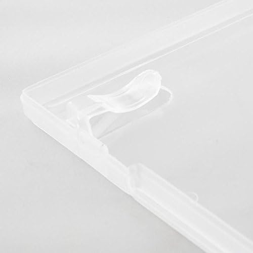 Maxtek 14mm Single Clear Standard DVD Case with Outter Clear Sleeve 10 Pieces Disc Not Included - Image 5