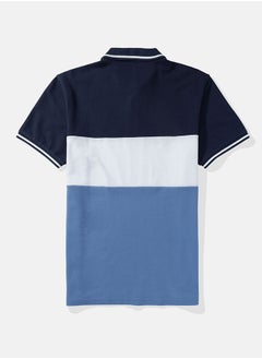 American Eagle AE Colorblock Logo Flex Pique Polo Shirt  - Image 3