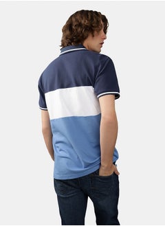 American Eagle AE Colorblock Logo Flex Pique Polo Shirt  - Image 2