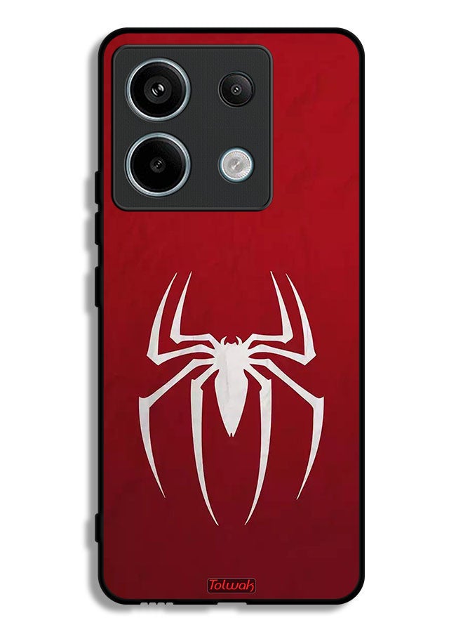 Tolwak غطاء حماية لهاتف Xiaomi Redmi Note 13 Pro بتصميم سبايدر مان - Image 1