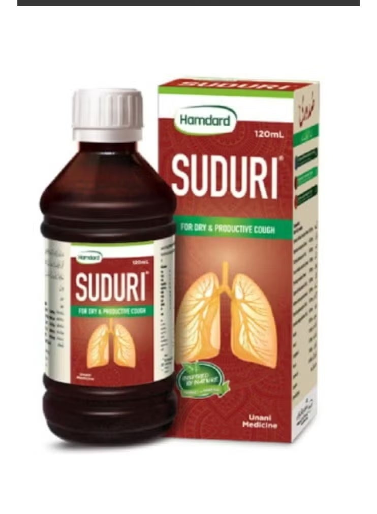 SUDURI (Hamdard) SYRUP For Dry & Productive Cough