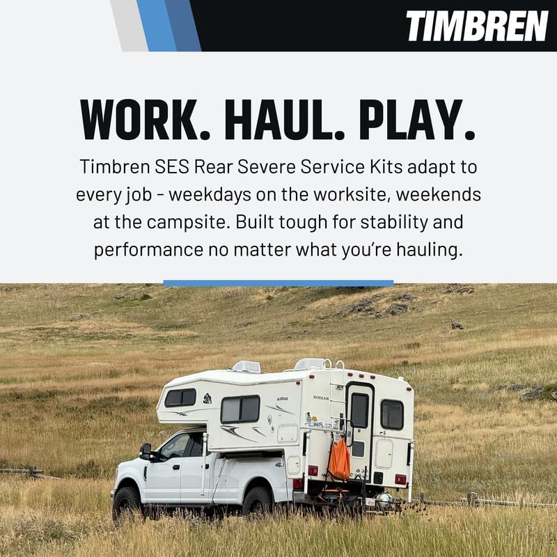 Timbren FRTT350J SES Severe Service Rear Suspension Enhancement System 8000 lb Load Support for Truck Campers TopHeavy Loads Reduces Sag Sway Roll ZeroMaintenance Easy DIY Install - Image 3