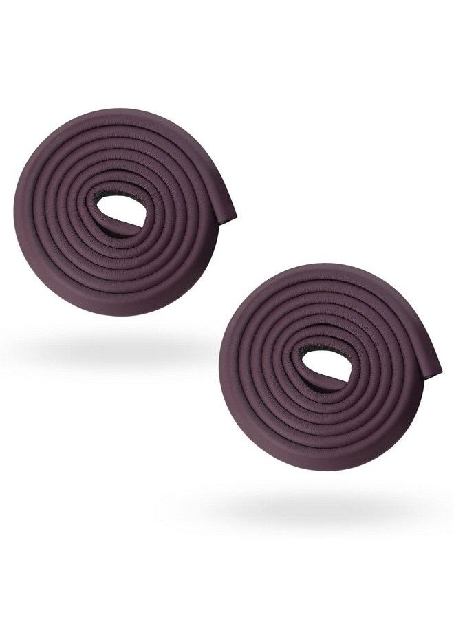 Child Proofing Pre Taped Edge Guard Strip (13Ftpack Of 2) For Sharp Edges Of Furniture & Corners (Brown Color)