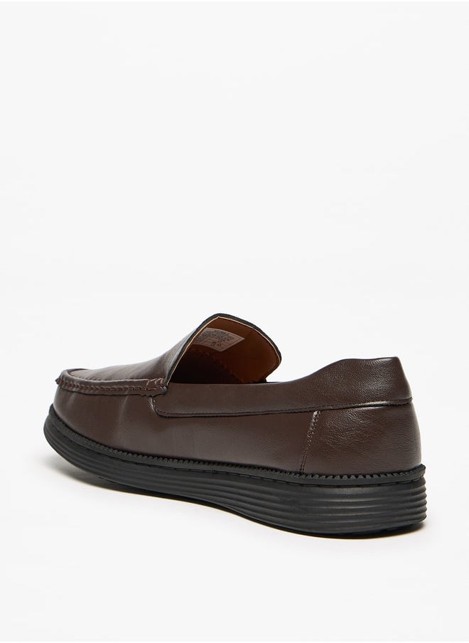 LBL by Shoexpress - Solid Slip-On Loafers - Image 1