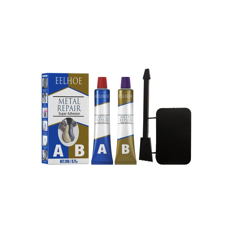 Eelhoe Ab Casting Glue High Temperature Resistant Welding Glue Metal Casting Crack Repair Agent Leak-Proofing Waterproof Welding - Image 1