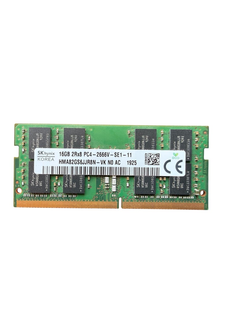 Certified Hynix.. 16GB DDR4 2666Mhz Non-ECC Unbuffered SODIMM 260-Pin RAM Module - Image 1