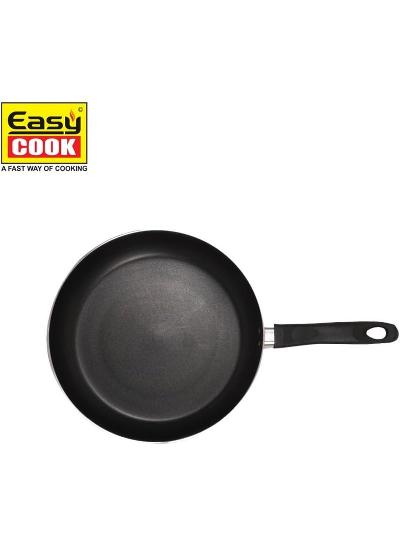 EASY COOK Non-Stick Frypan With Induction Base | Scratch-Resistant Cooking Pan 24Cm Red - Image 3