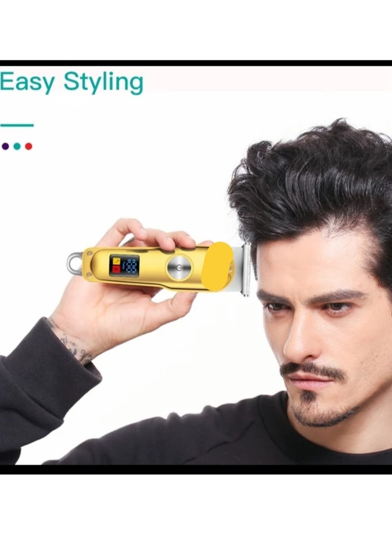 Rechargeable mini beard hair trimmer for men body groomer face hair clipper electric haircut machine haircut tool - Image 3