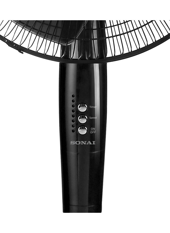 سوناي مروحة عمود سوناي 20بوصة, 80 وات, 3 مستويات للسرعة MAR-2031 - Image 2