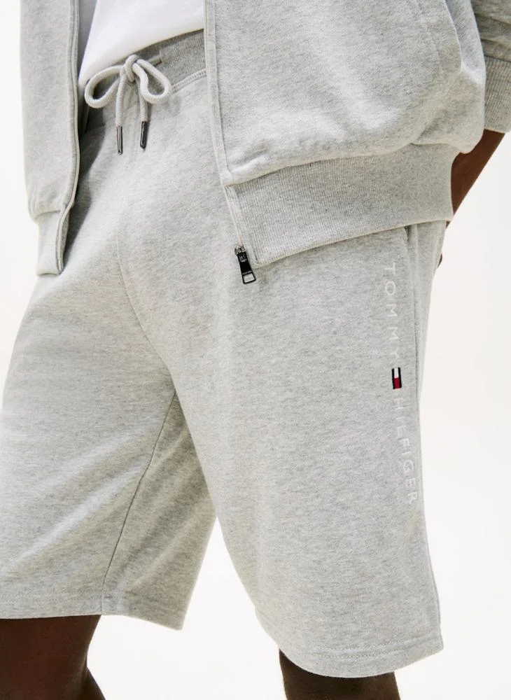 TOMMY HILFIGER  TH Original Logo Sweat Shorts for Men | Best Price UAE