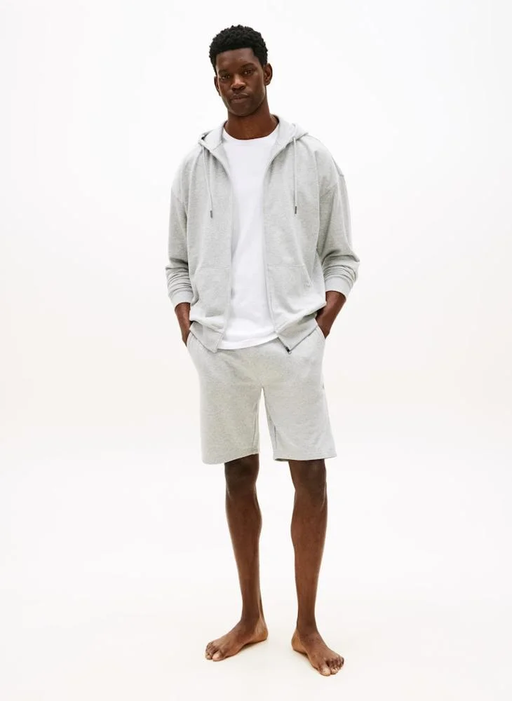 TOMMY HILFIGER  TH Original Logo Sweat Shorts for Men | Best Price UAE