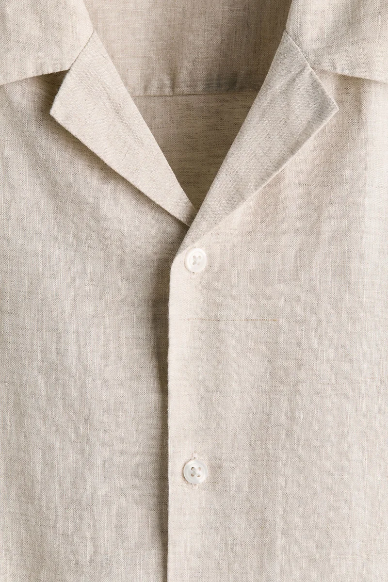 H&M Relaxed Fit Linen resort shirt