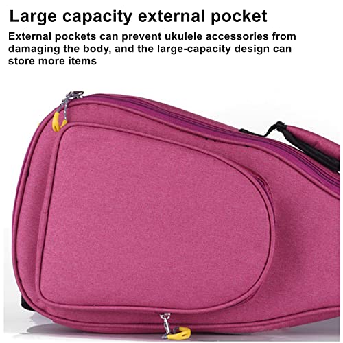 Miwayer Ukulele Case 15MM Heavy Sponge Padding Waterproof Dustproof Shockproof Ukulele Bag for Concert Soprano Tenor Ukulele - Image 4