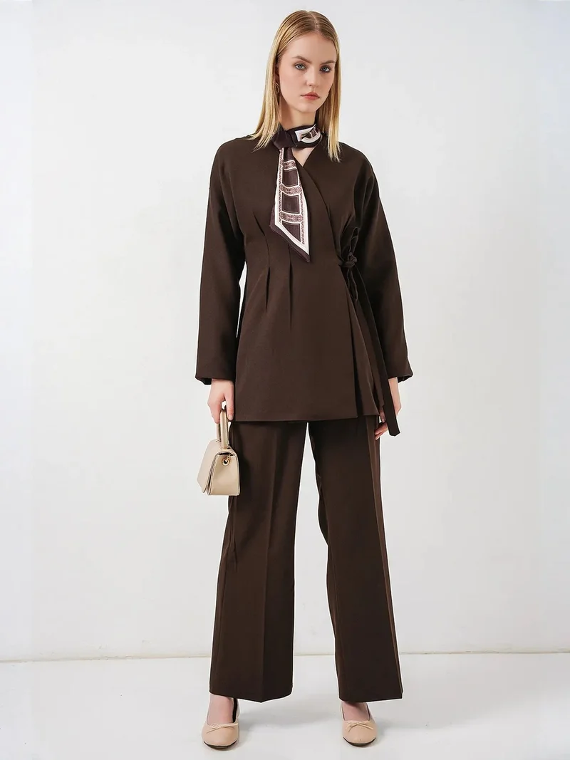 بيغ دارت BDART Long Belted V-Neck Jacket