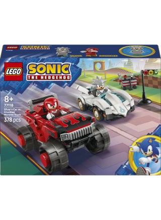 Sonic the Hedgehog Silver’s Car vs. Knuckles’ Monster Truck 77118 (Age 8+, 378 Pieces) - view 2