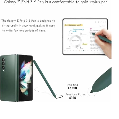 CaoXiong Galaxy Z Fold 4/3/5 S Pen Fold Edition for Samsung Galaxy Z Fold 3/4/5,S Pen Fold Edition for Galaxy Z Fold 3/4/5 Stylus,EJ-PF946BBEGUS (Green) - Image 3
